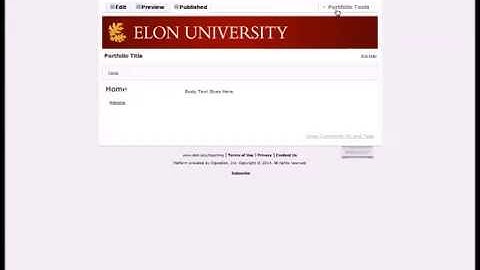 CSS In Digication: Adding Shadow to the Top Navigation Module