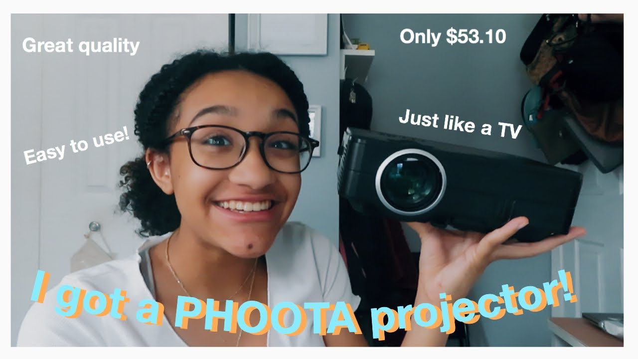 I got a PHOOTA projector! | Trinity Kelyce