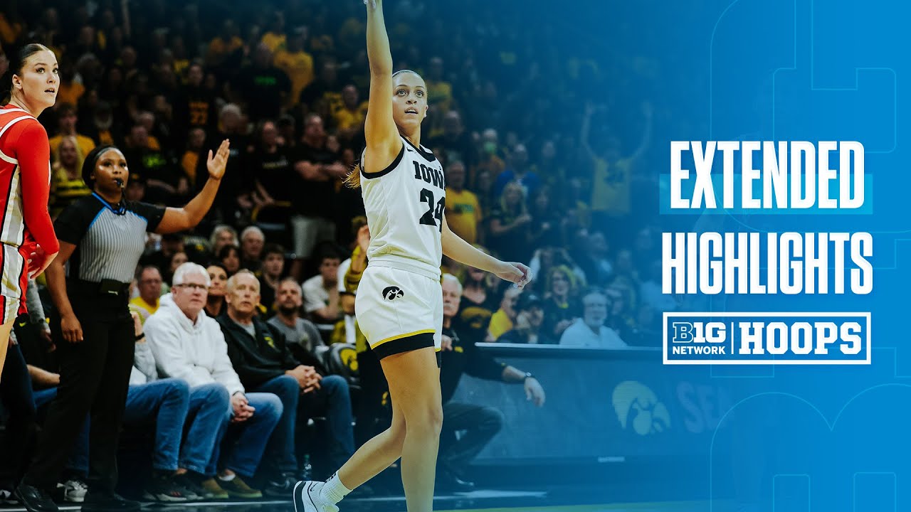 Ohio State at Iowa | Extended Highlights | Big Ten Women's Basketball | Mar. 3, 2024