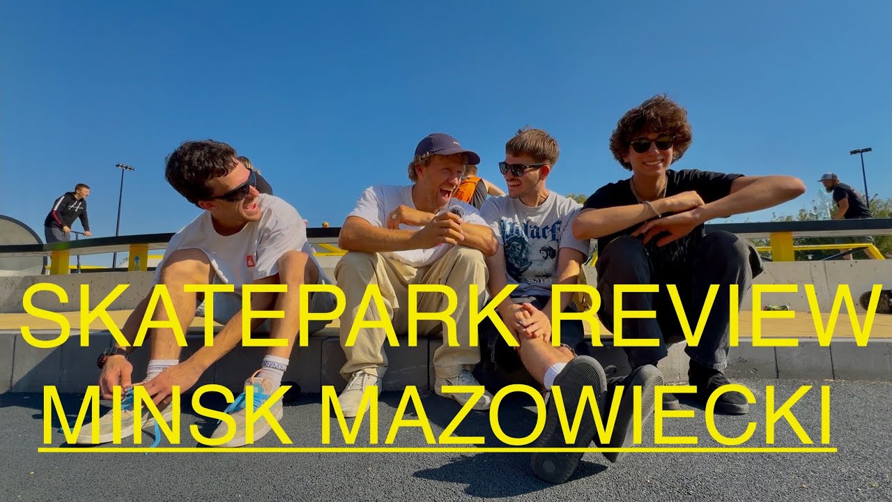 Skatepark review - Mińsk Mazowiecki feat. Suwakonthestreets, Jean Semaan, Dima Tishenko
