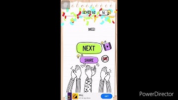 Brain Test  Level 61 - 65 walkthrough (solutions at description)