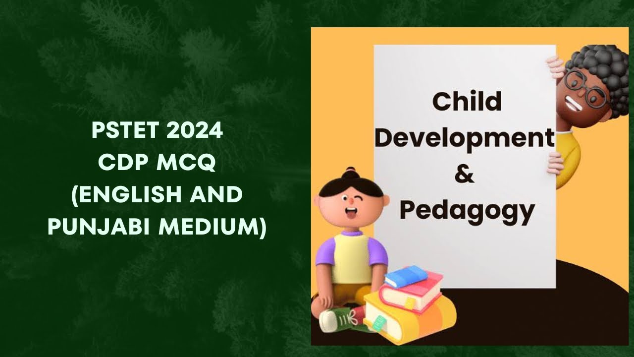 PSTET CDP || Child development and pedagogy #pstet#pstetcoaching # ...