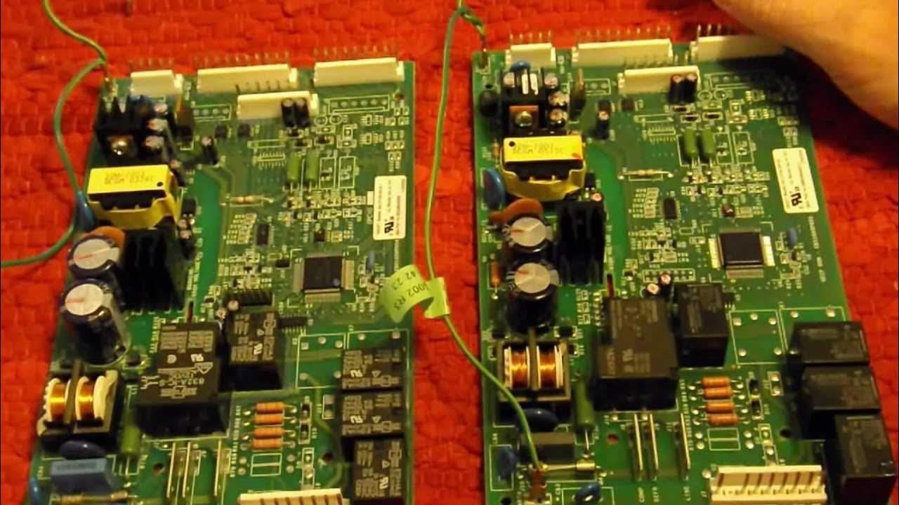 DIY How to Replace your Refrigerator Motherboard YouTube