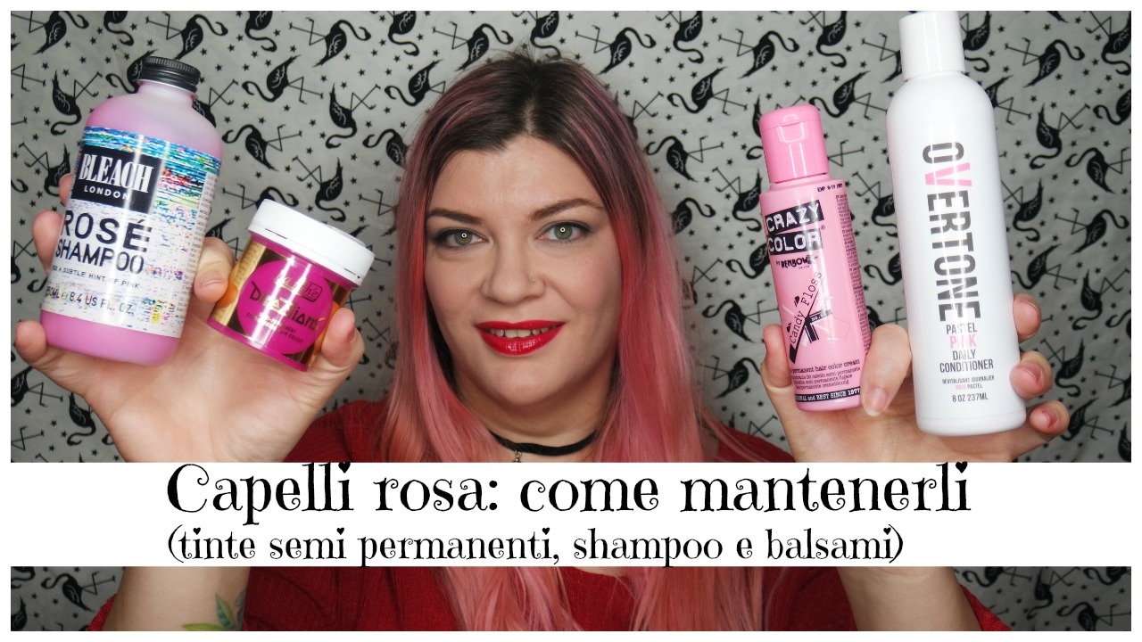 Capelli Rosa Come Mantenerli Overtone Bleach London Directions Crazy Color