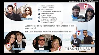 4A 2.30 Grammar: possessive 's - Who are they with?