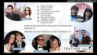 4A 2.30 Grammar: possessive 's - Who are they with