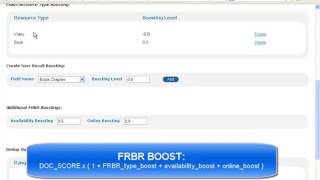 Primo Ranking Customization