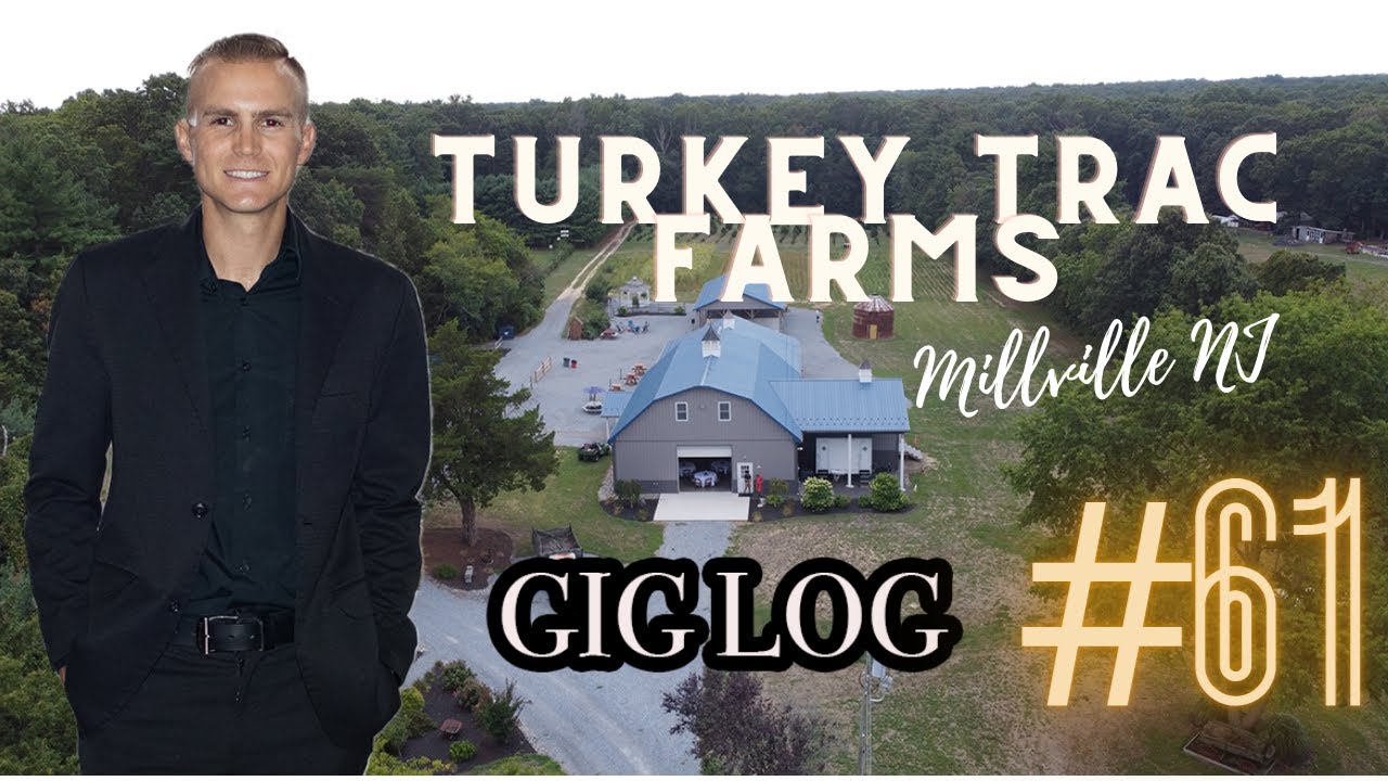 Wedding DJ GIG LOG 61 Turkey Trac Farms Millville NJ Rustic
