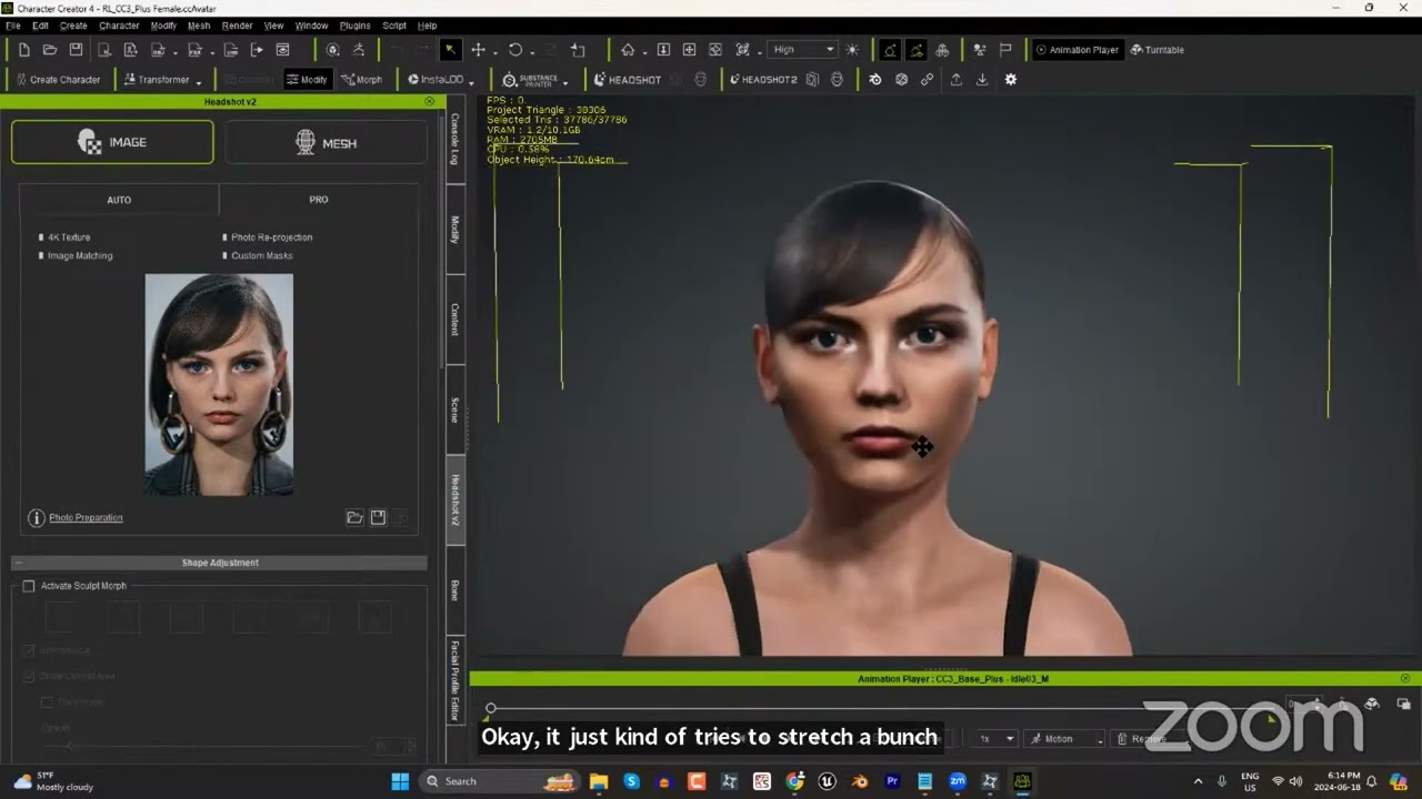 Вебинар по созданию и анимированию 3D голов в Headshot 2.0