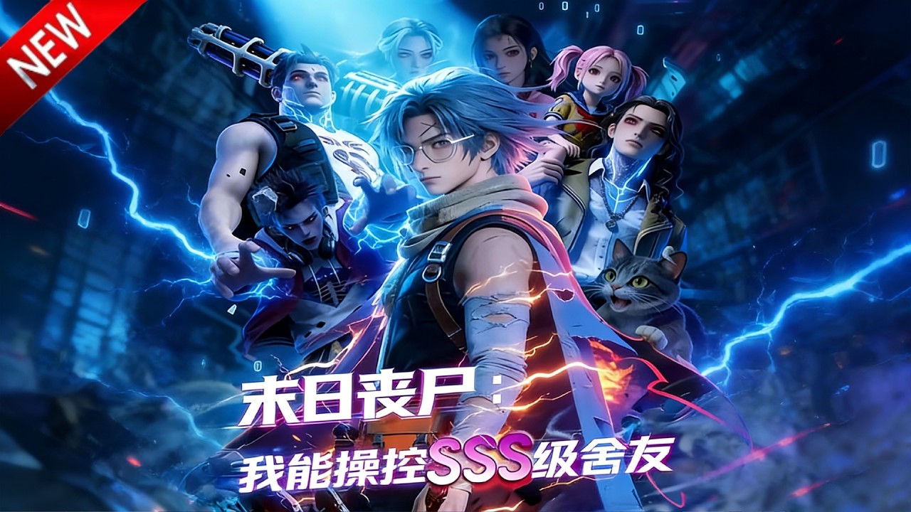 💥【新番上线】末世觉醒丧尸妈系统，建基地搞生产，带兄弟苟到最后！《末日丧尸：我能操控SSS级舍友》全集 Multi SUB #热血 #漫剧 #动漫魔女