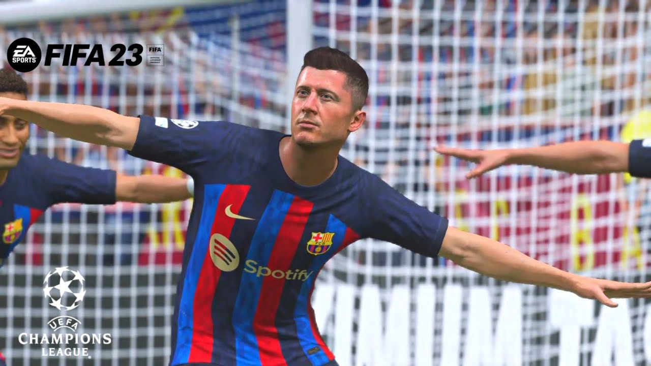 FC BARCELONA VS FC PORTO CHAMPIONS LEAGUE 23/24 MATCHDAY 05 FULL MATCH ...