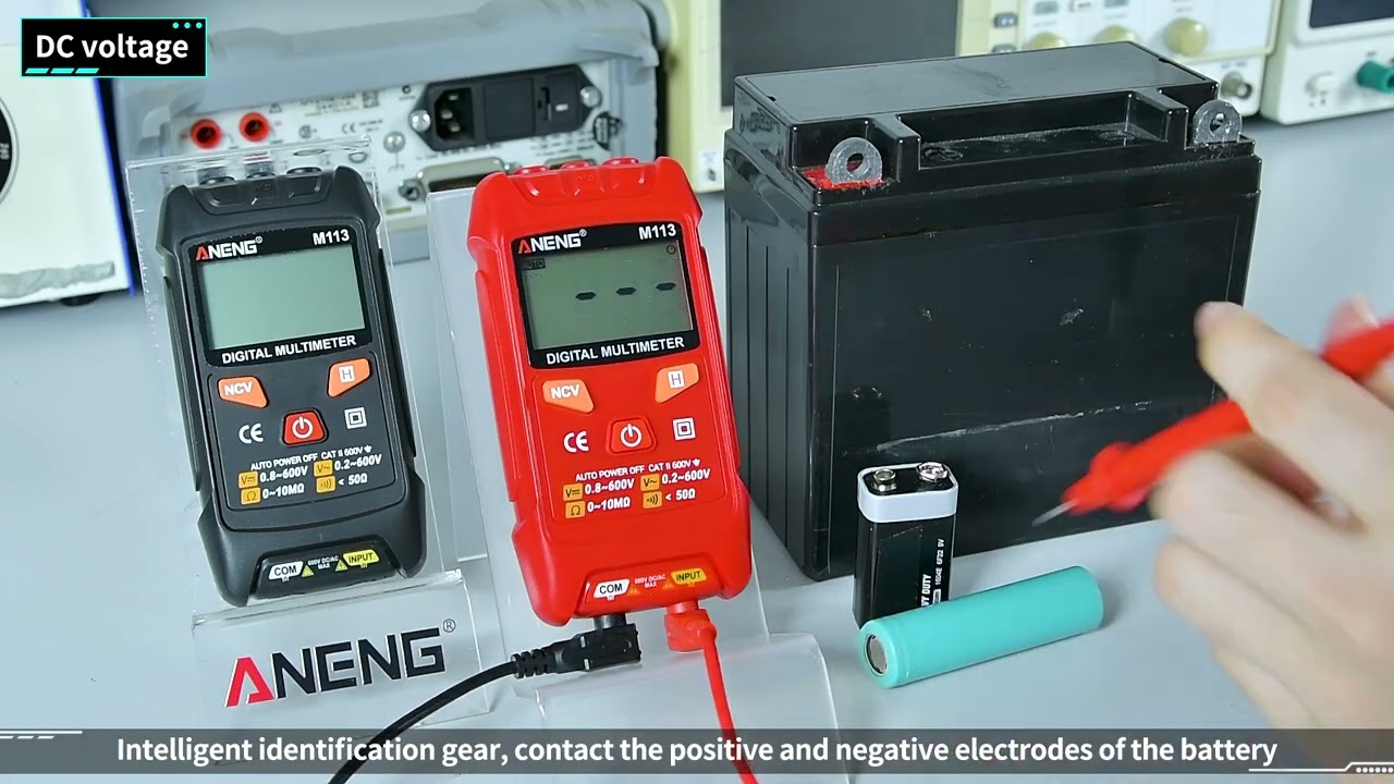 ANENG M113 Mini Digital Multimeter AC/DC Voltage Meter 1999 Counts Multimetro Ohm NCV Electricity Tools Measuring Instruments