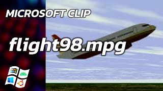 flight98.mpg - Microsoft Flight Simulator 98 - Microsoft Clip