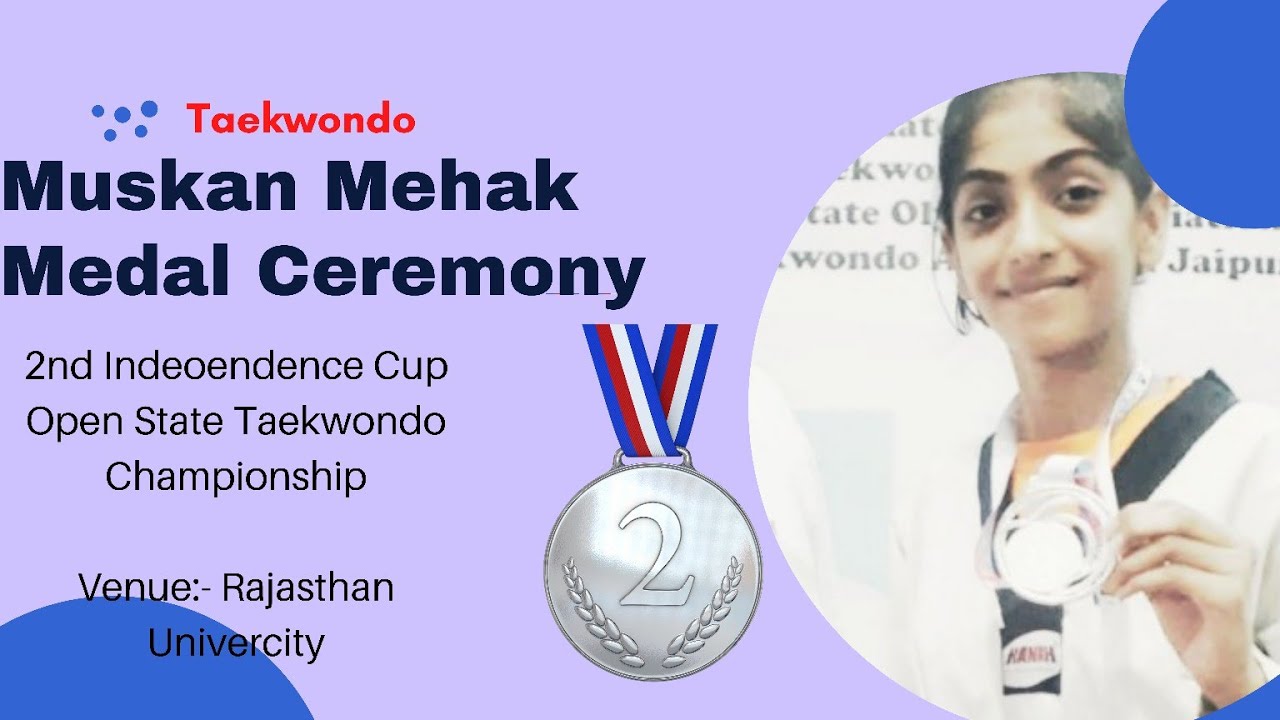 Muskan Mehak Medal Ceremony 🥋🥇🇮🇳