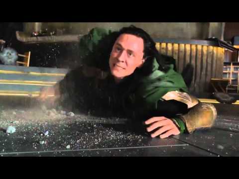 Hulk beats Loki "Puny God" Funniest Moment From The Avengers (2012)