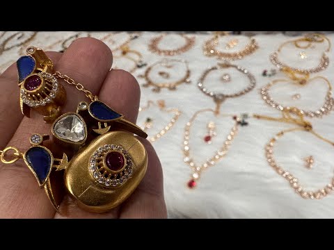 Luxury Moissanite Jewellery Collection | Silver Replica Jewellery Wholesale Market In Delhi