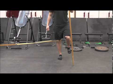 Ankle Rocker Squat With Varus Band
