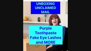 UNBOXING Unclaimed Mail and Returns - Purple Toothpaste and More