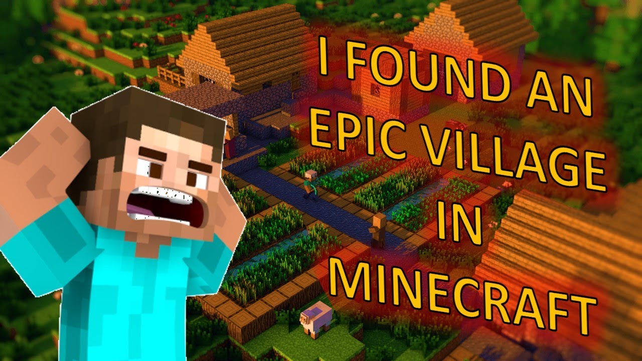 I FOUND A VILLAGE IN MINECRAFT!!! (HINDI) || MINECRAFT SURVIVAL WORLD ...