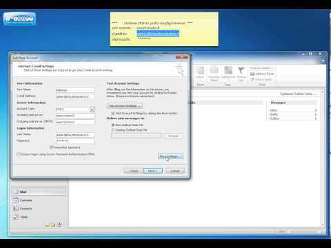 Video: Kaip Nustatyti „Outlook“kompiuteryje