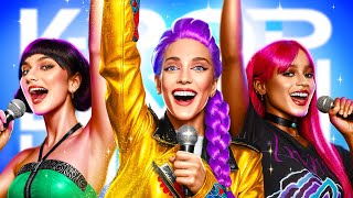 Download Lagu Makeover К-Pop Demon Hunters Di Kehidupan Nyata! Rumi, Zoey \u0026 Mira Berubah Menjadi K-Pop Stars MP3