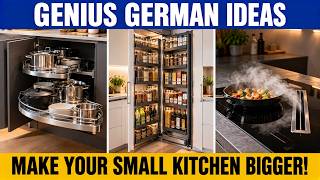 12 GENIUS German Hardware Secrets That Solve Every Small Kitchen Problem screenshot 3