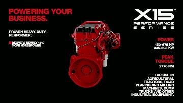 Cummins Engine - X15 Performance Series