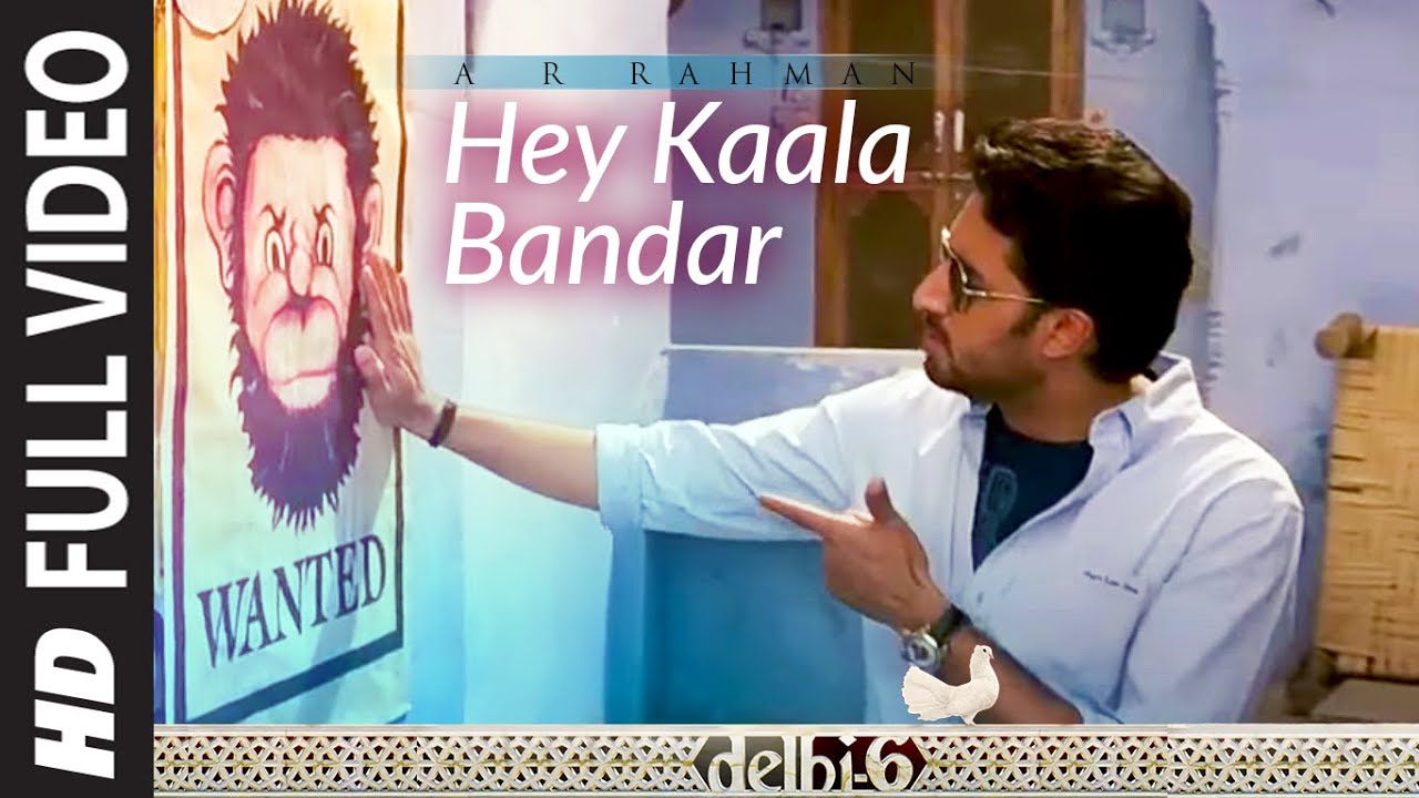 Download Hey Kaala Bandar Full Video | Delhi 6 |  A.R. Rahman |  Abhishek Bachchan, Sonam Kapoor