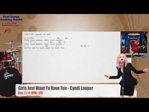 girls-just-want-to-have-fun---cyndi-lauper-drums-backing-track-with-chords-and-lyrics