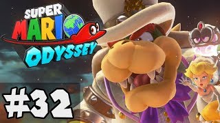 Super Mario Odyssey - Part - Showdown At Bowsers Castle Game Walkthrough