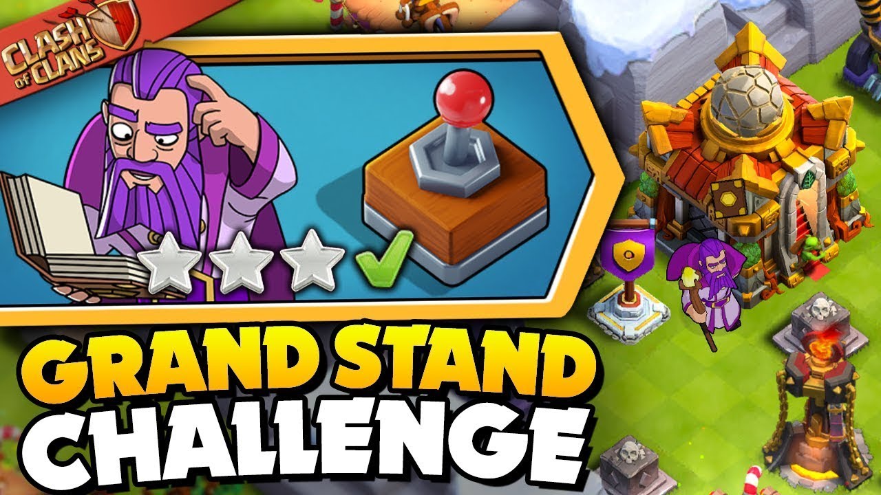 Easily 3 Star Grand Stand Challenge (Clash of Clans) IN HINDI