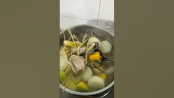 rắn hầm xã củ cải trắng với đậu phộng thật thơm ngon quá các bạn ơi ngon tuyệt