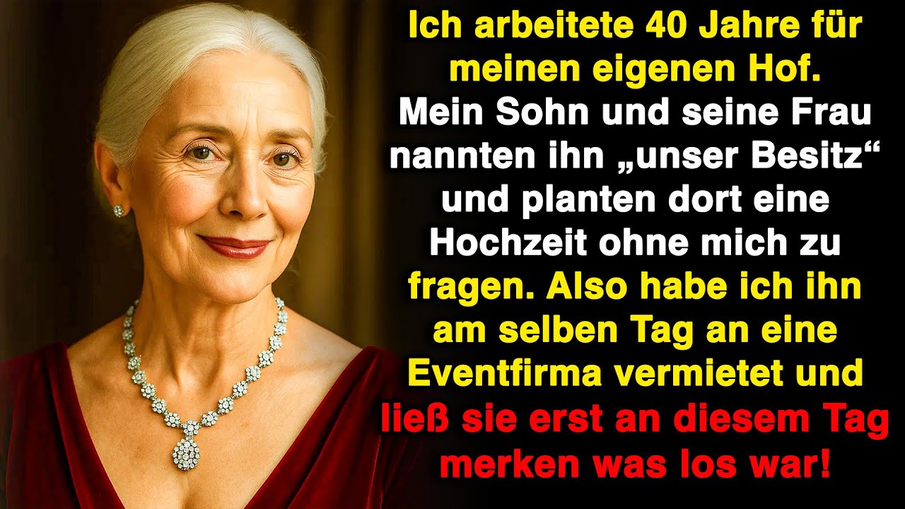 Die Familie verschickte 200 Hochzeitseinladungen mit der Adresse meines Hofes – ohne mich!