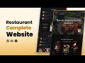 How to make a pro restaurant website in wordpress  2024  elementor pro tutorial for beginners