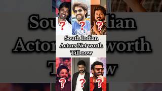 South Indian actor networth till now #yash #prabhas #alluarjun #ramcharan #rajinikanth #Suriya
