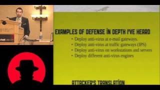 Black Hat USA 2010: Defenseless in Depth 1/3 News