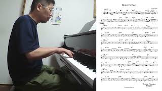『Denzil's Best (Denzil Best)』  played by Takeshi Fukushima (Solo Piano) with sheet