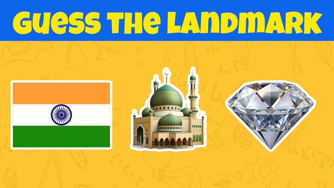 GUESS THE LANDMARK BY EMOJI ! 🗺️ (99% Fail) #emojigame  #geographyquiz  #brainteaser  #viralvideo