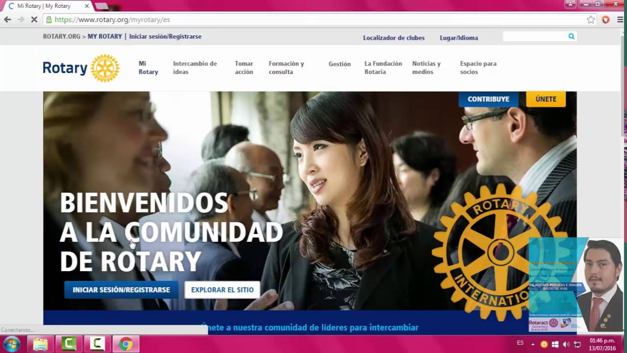 Tutorial para ingresar al Brand Center de My Rotary YouTube