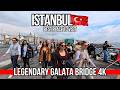 🇹🇷 ISTANBUL 4K Walking Tour 2026 | Iconic Galata Bridge &amp; Eminonu, Seafood, Street Food, Bosphorus