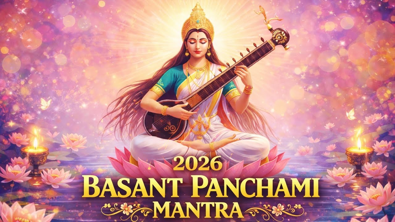 स्वरस्वती माता मंत्रा | बसंत पंचमी 2026 | 2 Hour nonstop