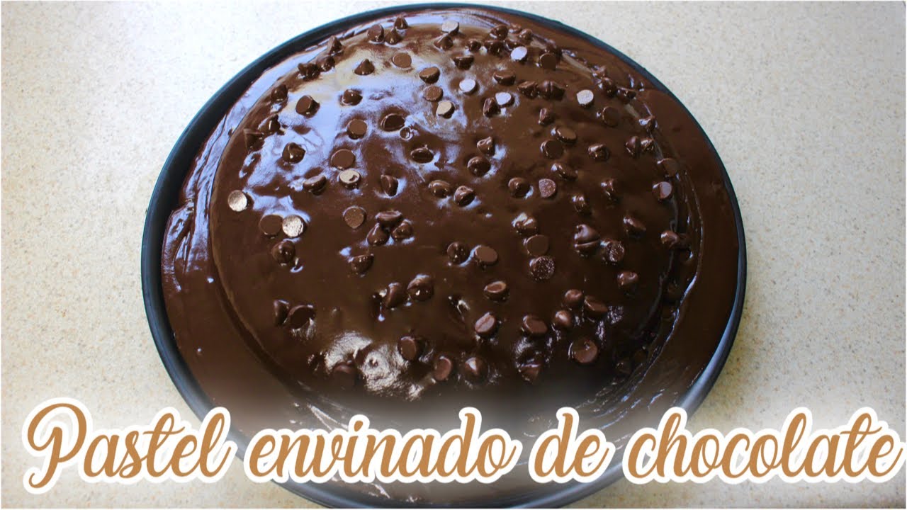 PASTEL ENVINADO DE CHOCOLATE - YouTube