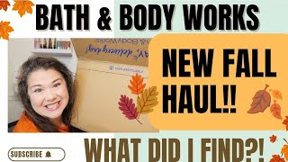 🍂 HUGE NEW Bath & Body Works FALL HAUL! 👀 You NEED to See These New Finds!