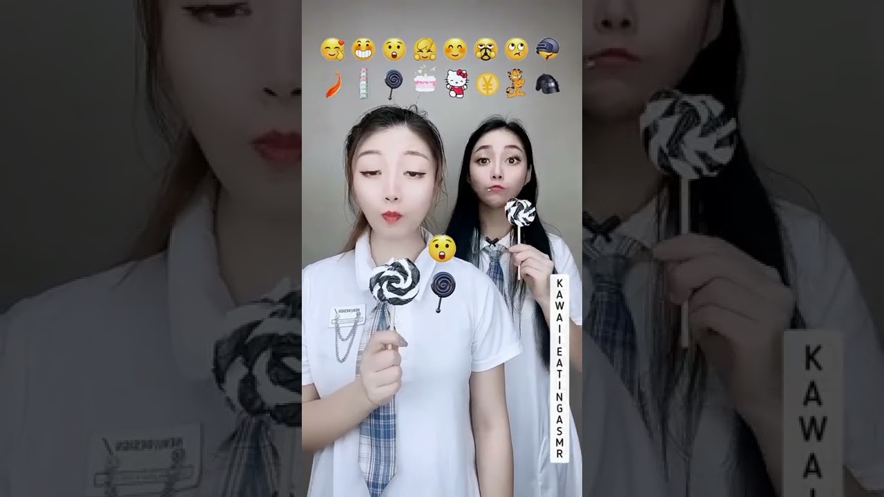 Emoji Eating Challenge, Funny Expressions | 