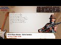Black Magic Woman - Carlos Santana Guitar Backing Track with chords and lyrics