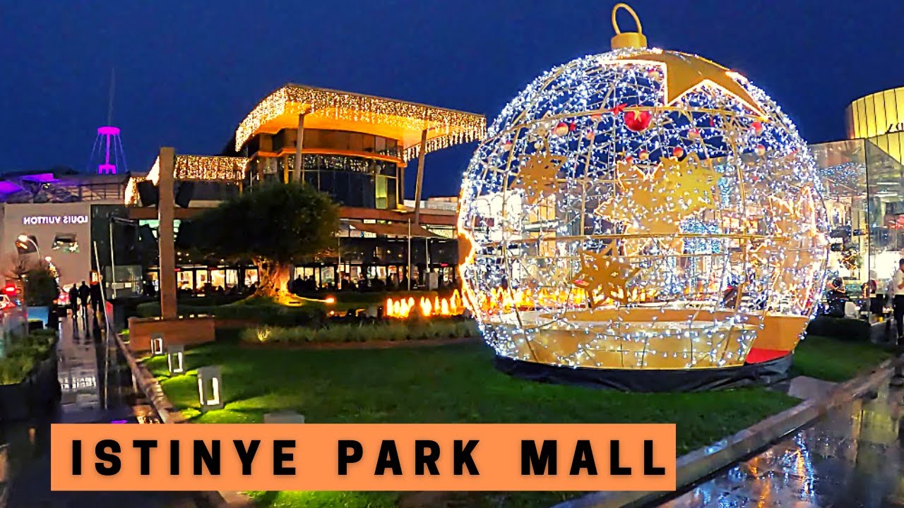 Istanbul Istinye Park shopping mall is a unique urban lifestyle