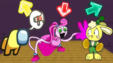 FNF Character Test Gameplay VS Playground VS Bunzo Bunny VS Mommy Long Legs VS Among Us