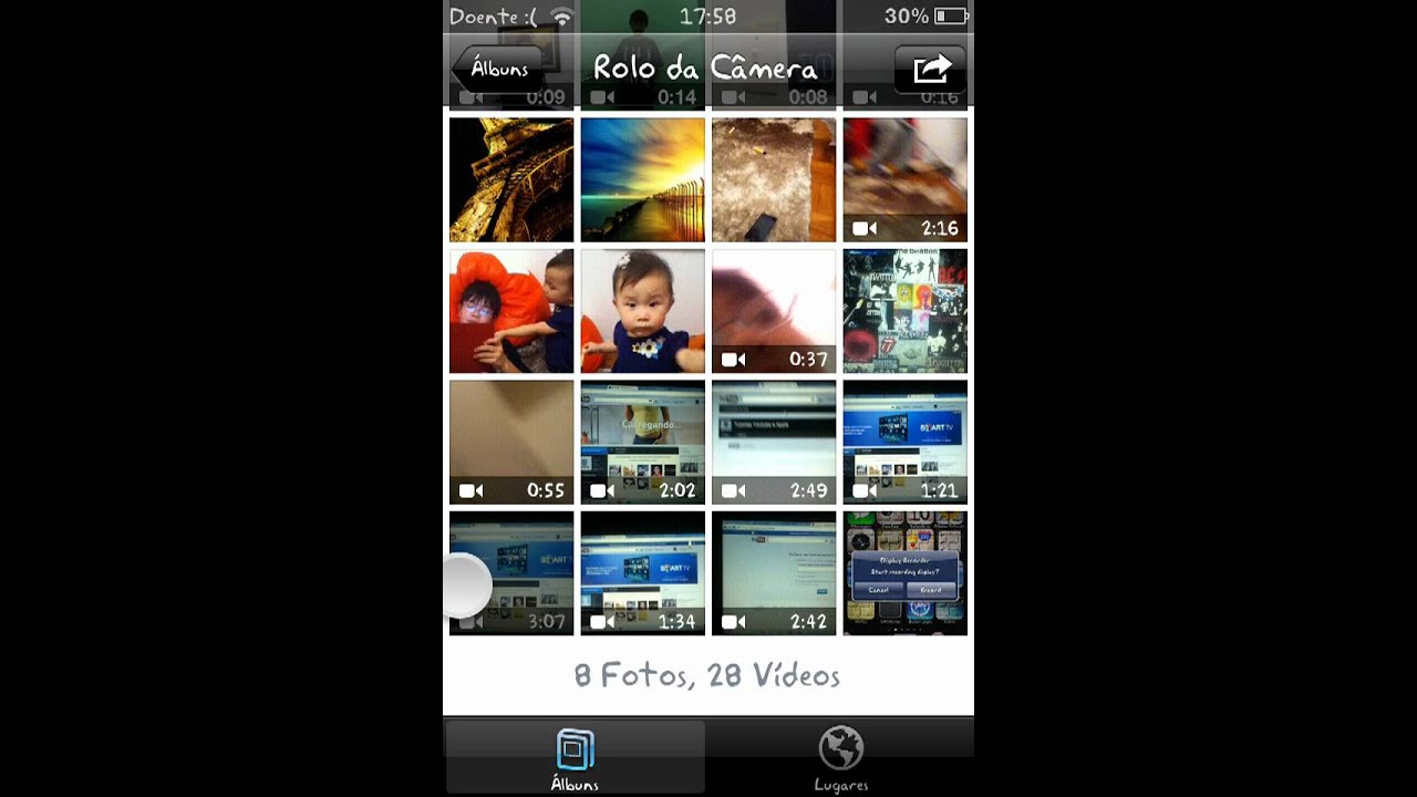 Tutorial 4 Como Selecionar V rias Fotos Para Apagar Ipod Ipad Iphone YouTube