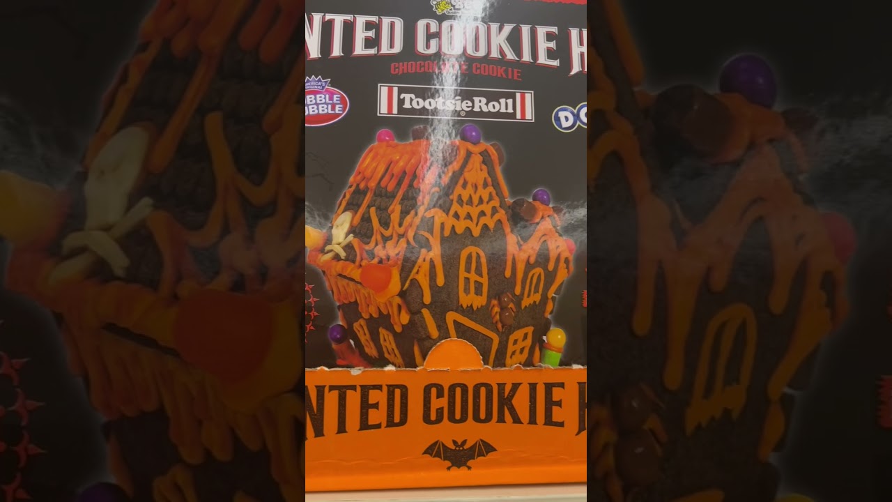 Halloween Tootsie Haunted Cookie House Kit - Chocolate Flavored, 28 Ounce Box