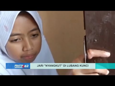 Jari Nyangkut di Lubang Kunci, Damkar Jadi Solusi
